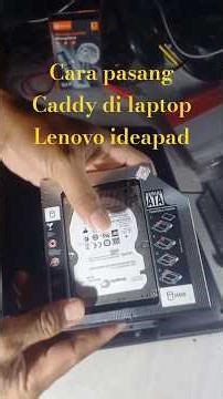 cara pasang caddy ssd hdd di laptop #laptop #caddy