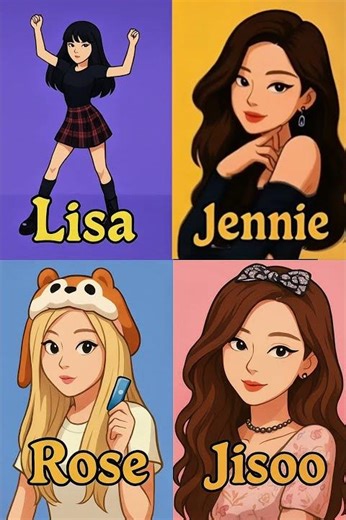 K-POP Demon Hunters 🔥 | BLACKPINK Style 2D Animation | Lisa Jennie Rose Jisoo