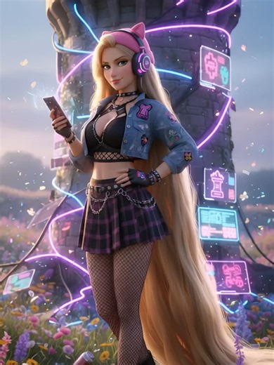 Rapunzel Dance Challenge: A Fairy Tale Adventure