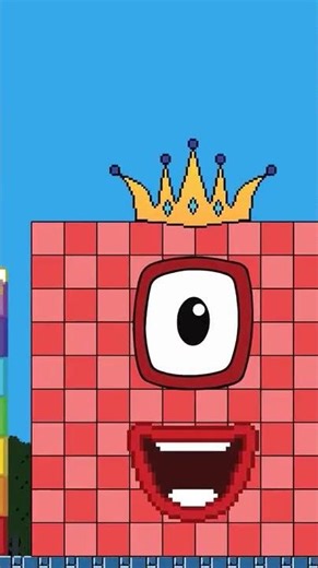 Mario Escape Mario the Giant Numberblocks Puzzle from 1 to Biggest 1,000,000 Maze | Game Animation