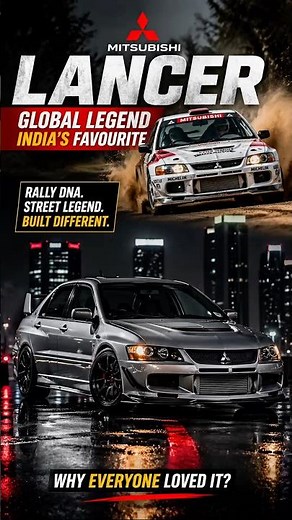 “Why everyone loved this car? 🤔” #mitsubishi #lancer