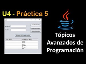 U4 - Practica 5 - Tópicos Avanzados de Programación.