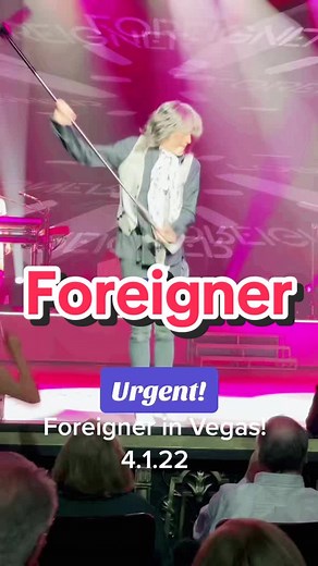 Foreigner Concert in Las Vegas: Flashback to My Vegas Trip