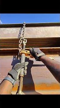 How to use a ratchet binder? It’s easier than you may think #flatbed #flatbedgang
