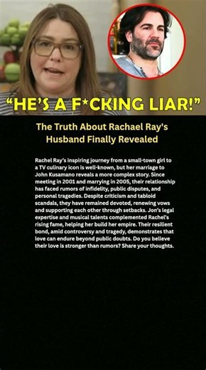 The Truth About Rachael Ray's Husband Finally Revealed#shorts #viral