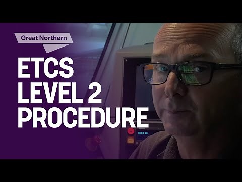 ETCS Level 2: On Sight Mode (PoSA working) in the Thameslink Core