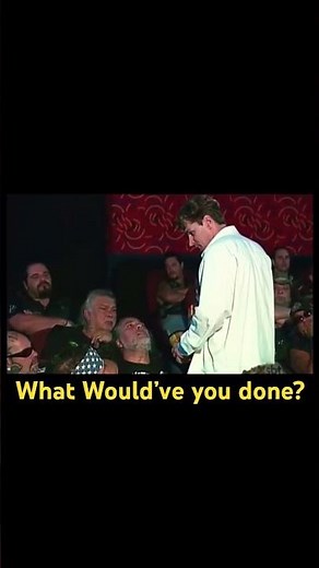 Man Sits In A Theater Full Of Bikers #respect #bravery #famousshorts #viral