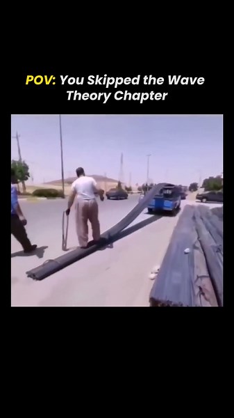 🌊 He Skipped the Wave Chapter in Physics! 😂