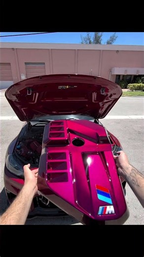 This BMW Engine Cover Changes Color in the Sun 🤯