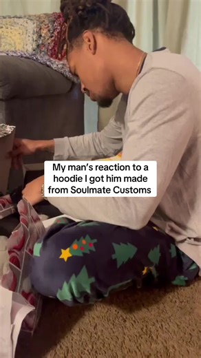 Soulmate Customs on Instagram: "His reaction 🥹 I want to see all of YOUR guys’ reactions this Christmas!!!"