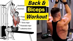 Back and Biceps Workout for Strength and Muscle