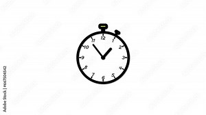 alarm clock with golden bells going off and ringing.