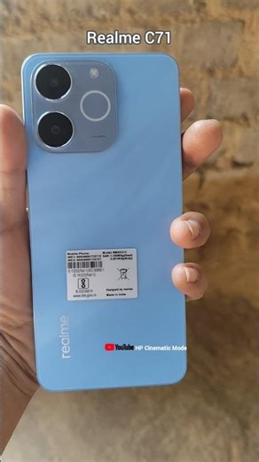 Realme C71 Hand On & Review 📱 #realme #realmec71