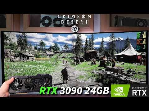 Crimson Desert - RTX 3090 24GB - Ryzen 7 9800X3D | Alienware AW3425DW 34" Oled