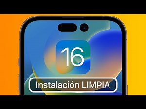 Cómo instalar desde cero iOS 16 y iPadOS 16