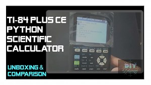 Watch Ti 84 Plus CE Python Scientific Calculator unboxing on Amazon Live