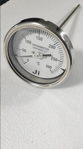 Reliable Temperature Monitoring: 4'' Dial with 0-300°C Range by "Ji" Japsin Instrumentation