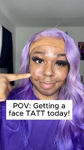 64K views · 801 reactions | Getting my face tatted today!! #tattoo #makeup #mua #transformation #video #callmetae | Call Me Tae & Dontae Muse Cosmetics | Facebook