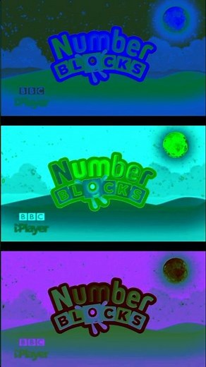 Number blocks intro logo effect sponsored by klasky csupo effect inverted 360p.mp4#shorts