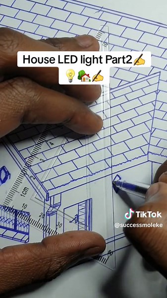 Learn How to Draw an LED House Light [Part 2] | Step-by-Step Tutorial