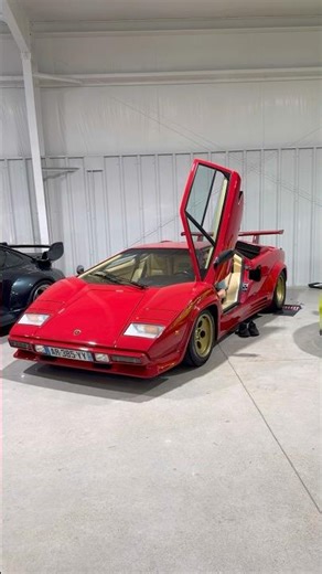 My friend’s Lamborghini countach sounds amazing #shorts