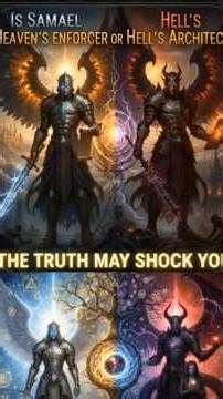 Is Samael Heaven’s Enforcer Or Hell’s Architect? The Truth May Shock You. #Gospel #awakening #angel