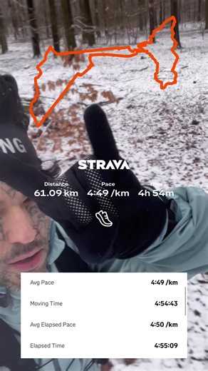 61K Unsupported Winter Ultra Running Challenge