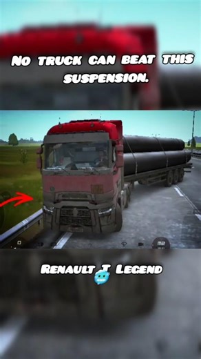 The suspension is too realistic 🥶💥#truckersofeurope3 #trucksimulator #automobile #toe3 #games