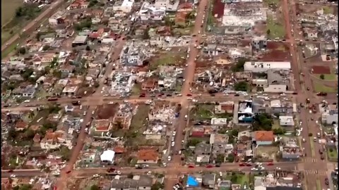 Deadly Brazil tornado flattens town, injures hundreds