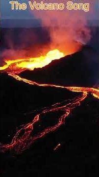 🌋 The Volcano Song | LearnAndPlayCrew Shorts #shorts