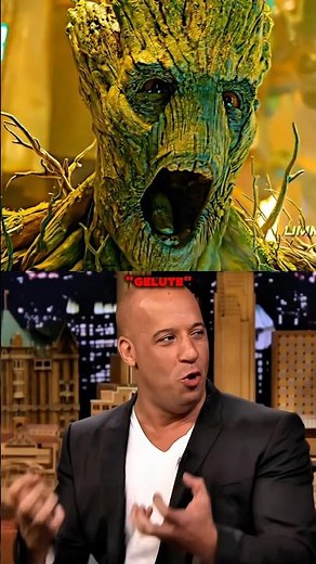 Vin Diesel as "Groot"