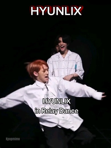 HYUNLIX in Relay Dance (Stray Kids Relay Dance core, Hyunlix's version) #felix #hyunjin #straykids #hyunlix #hyunlixedit