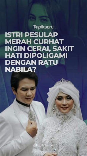 Mertua Pesulap Merah, Endang membeberkan bahwa Tika (istri pertama) sempat mengutarakan keinginannya untuk bercerai. Hal itu disampaikan kepada ibunya beberapa hari sebelum Tika meninggal dunia. Bahkan, Endang pun menyebut bahwa mental putrinya itu sudah hancur setelah mengetahui pernikahan siri Pesulap Merah dan Ratu Rizky Nabila. Follow Topik Seru: Instagram: @topikserucom TikTok: topikserudotcom Facebook: Topikseru.com YouTube: Topikserucom Web: topikseru.com #TopikSeru #RatuRizkyNabila #Pesu