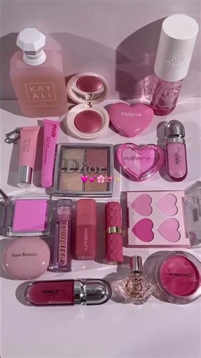 Pink Beauty Favorites I Adore 💕✨ | Luxury Makeup & Fragrance Collection #Shorts