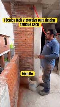 How to clean dry bricks #masonry