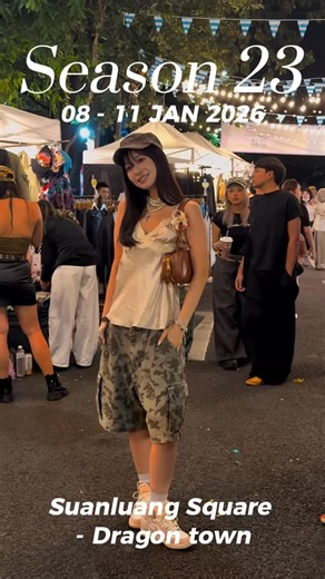 TRYSTER on Instagram: "Tay FleaMarket Season 23: Horse of Sculpture Happy New Year 2026... It’s time to gallop into the year with full force! Celebrate the New Year the “Tay” way! It’s time to reunite, catch up on life, update your fashion game, and spill all the gossip you’ve missed. Mark your calendars now! Experience a massive Flea Market in the heart of Bangkok, stretching over 300 meters. This season features the “Horse of Sculpture” concept to welcome the Year of the Horse 2026—and we’re g