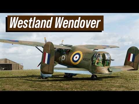 The Westland Wendover- A bastard child of a Lancaster and a Lysander.