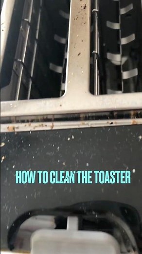 How to clean the toaster #cleaning #toaster #youtube