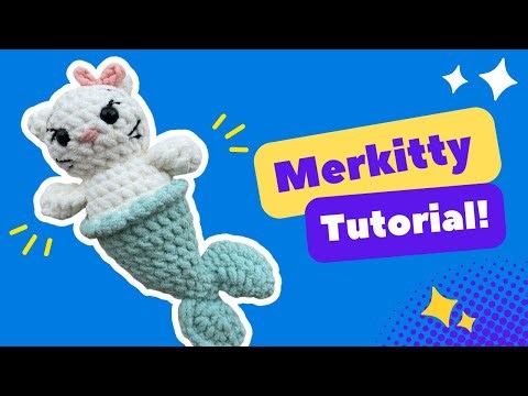 How to Crochet a Mermaid Cat | Full Purrmaid Tutorial
