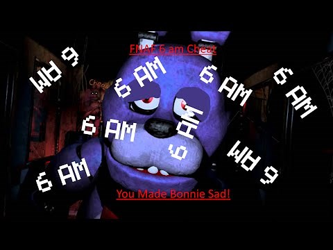 FNAF 6AM Cheat | 1 Sec Every Night!