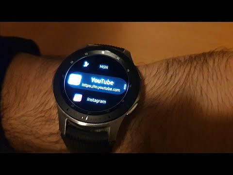 How to Install Samsung Internet (Browser) & Watch YouTube on Samsung Galaxy Watch ⌚🌐📺