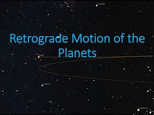 Retrograde Motion of the Planets