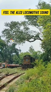 Sound Of WDM 3D Alco Diesel Locomotive 🔥 #indianrailways #railway #reels #virals #reelsfb #OMG #alcolovers | We Are Out Railfans