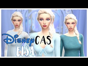 Modern Elsa! | Disney CAS | The Sims 4