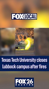 Several buildings at Texas Tech University in Lubbock were evacuated Wednesday night after officials said an explosion in a manhole near a substation caused multiple fires that could be seen emerging from underground across parts of the campus and widespread power outages in the area. No injuries were reported after an explosion from a manhole caused campus power outages. | FOX 26 Houston