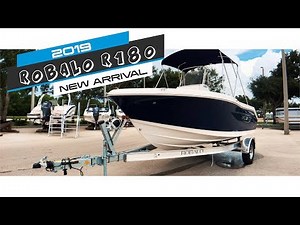2019 Robalo R180 CENTER CONSOLE AT FISHTALE