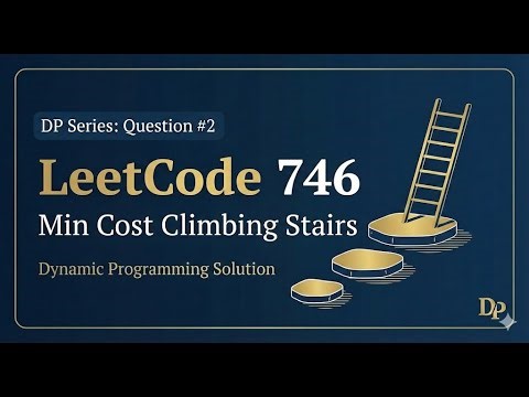 Min Cost Climbing Stairs - Dynamic Programming - Leetcode 746 - JAVA || DP Series || Day 2 || Qsn 2