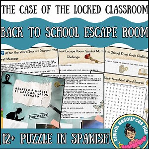Halloween Escape Room en Español | Actividades de Halloween Secundaria y Prepara