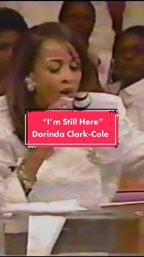 Dorinda Clark-Cole 'I'm Still Here' Gospel Music Performance