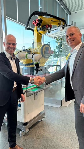 12 reactions | 欄 Gemeinsam automatisieren: FANUC x Zimmer Group...